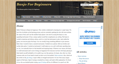 Desktop Screenshot of banjoforbeginners.com